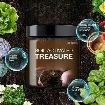 ( Pack of 2 ) Soil Activated Treasure – Premium Organic Soil Enhancer & Nutrient Booster