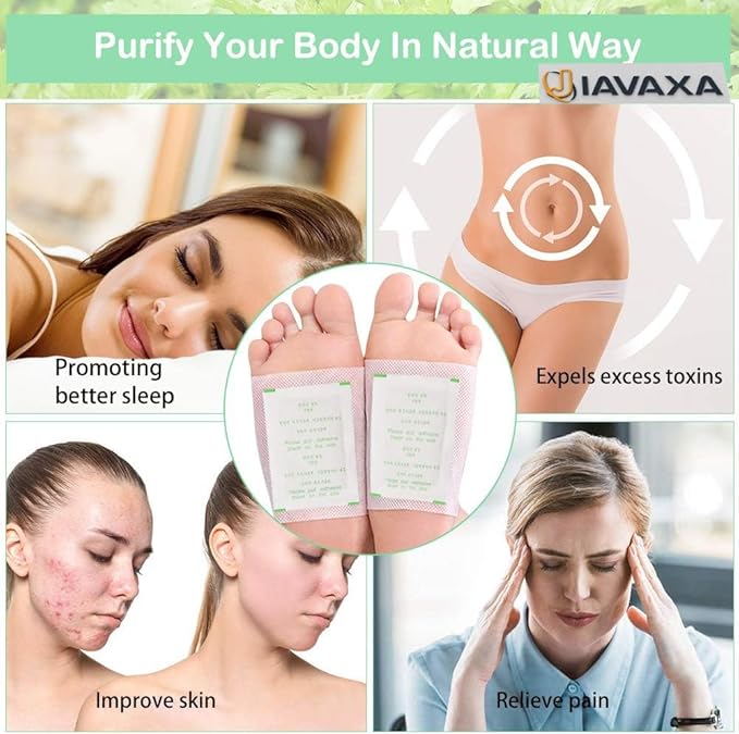 Ayurvedic Natural Detox Foot Pads – 💥Buy 1 Get 1 Free💥 & 💥200 Rs OFF on Pre-Paid Orders! LIMITED OFFER⏰