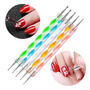 Professional Nail Art Dotting Tools Set – Dual-Ended Design Kit for Precision Nail Designs